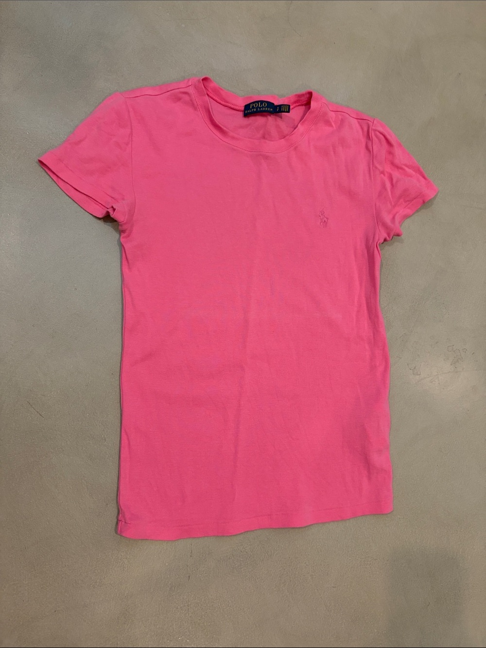 Polo by Ralph Lauren Short Sleeve Crewneck Tee - Bright Pink